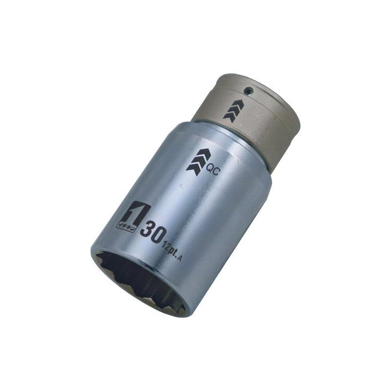 イチネンアクセス　ＱＣソケット　シングル　３０ｍｍ　１２角　ＩＭ４Ｗ３０－１２Ｋ