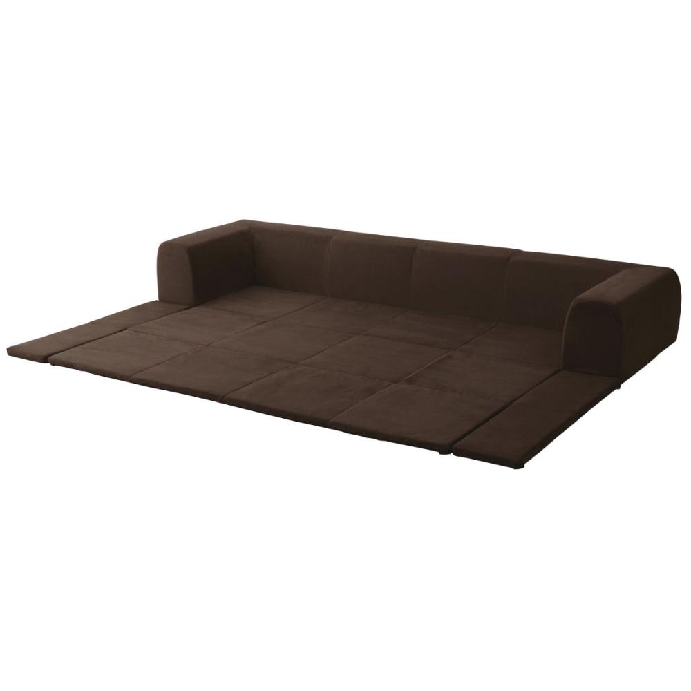 セルタン　フロアソファ　プレイマット　ジュイール　Ｌ　テクノブラウン　Ａ６８３ａ－５９４ＢＲ