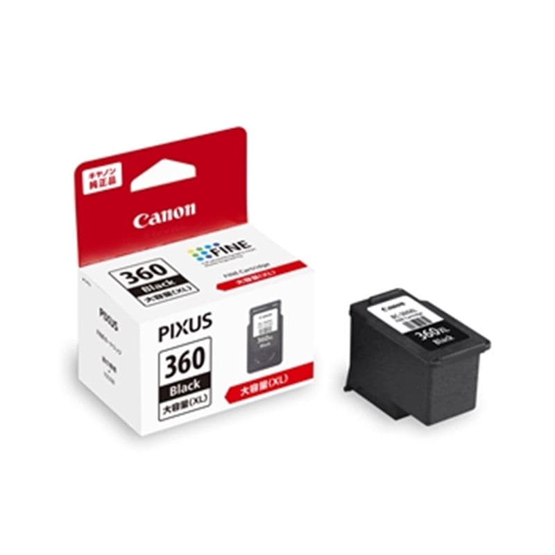 キヤノン　純正インクカートリッジ　ＢＣ－３６１／３６０　ブラック　ＢＣ－３６０ＸＬ