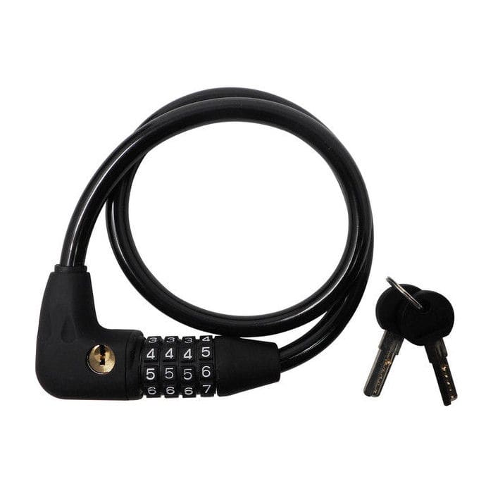 サギサカ　キー＆ダイヤルロック　６０ｃｍ　ブラック