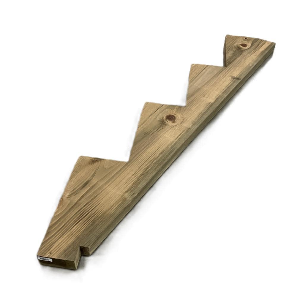 越井木材工業　防腐ヒノキ　デッキパーツ階段　ＳＴ－Ａ／４