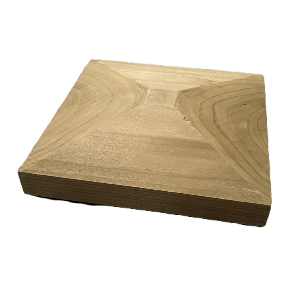 越井木材工業　防腐ヒノキ　柱キャップ　ＯＲ－Ｄ