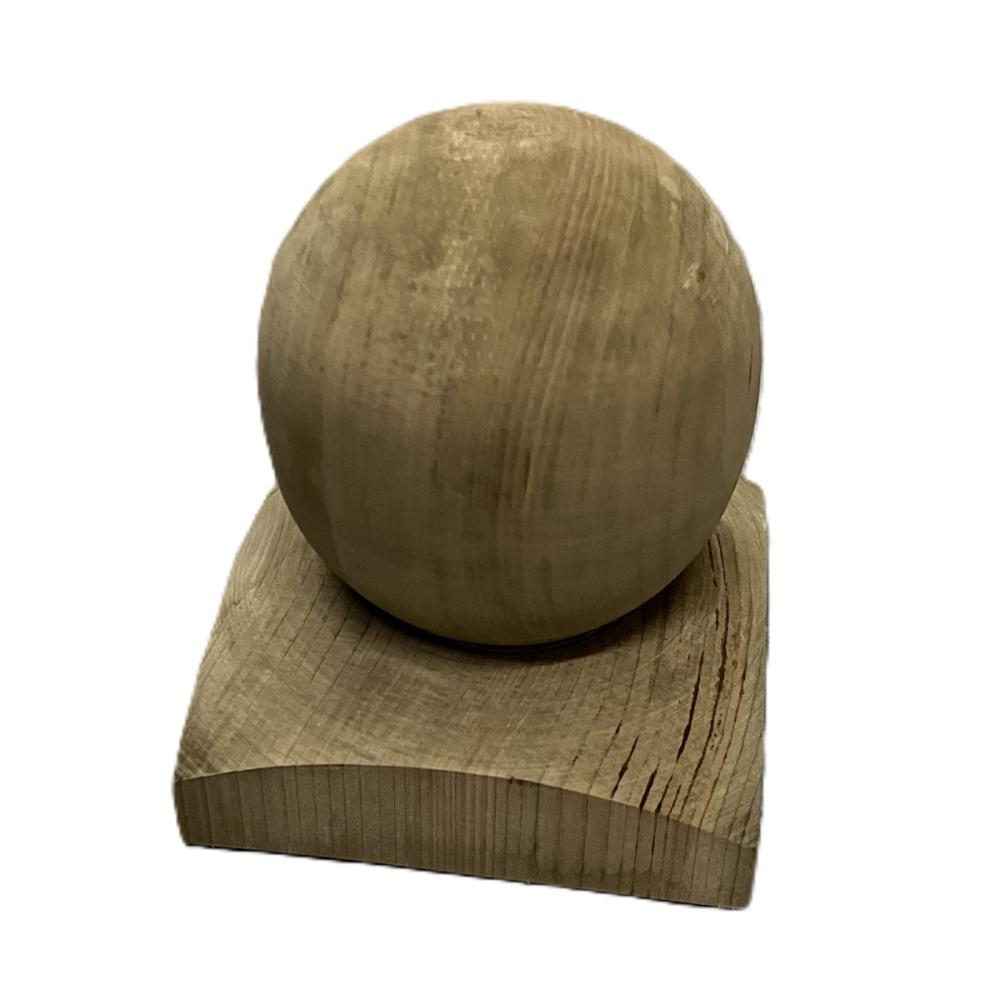 越井木材工業　防腐ヒノキ　柱キャップ　ＯＲ－Ｇ