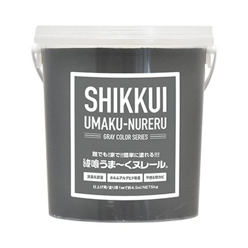 日本プラスター　うま～くヌレール５ｋｇ　チャコールグレー