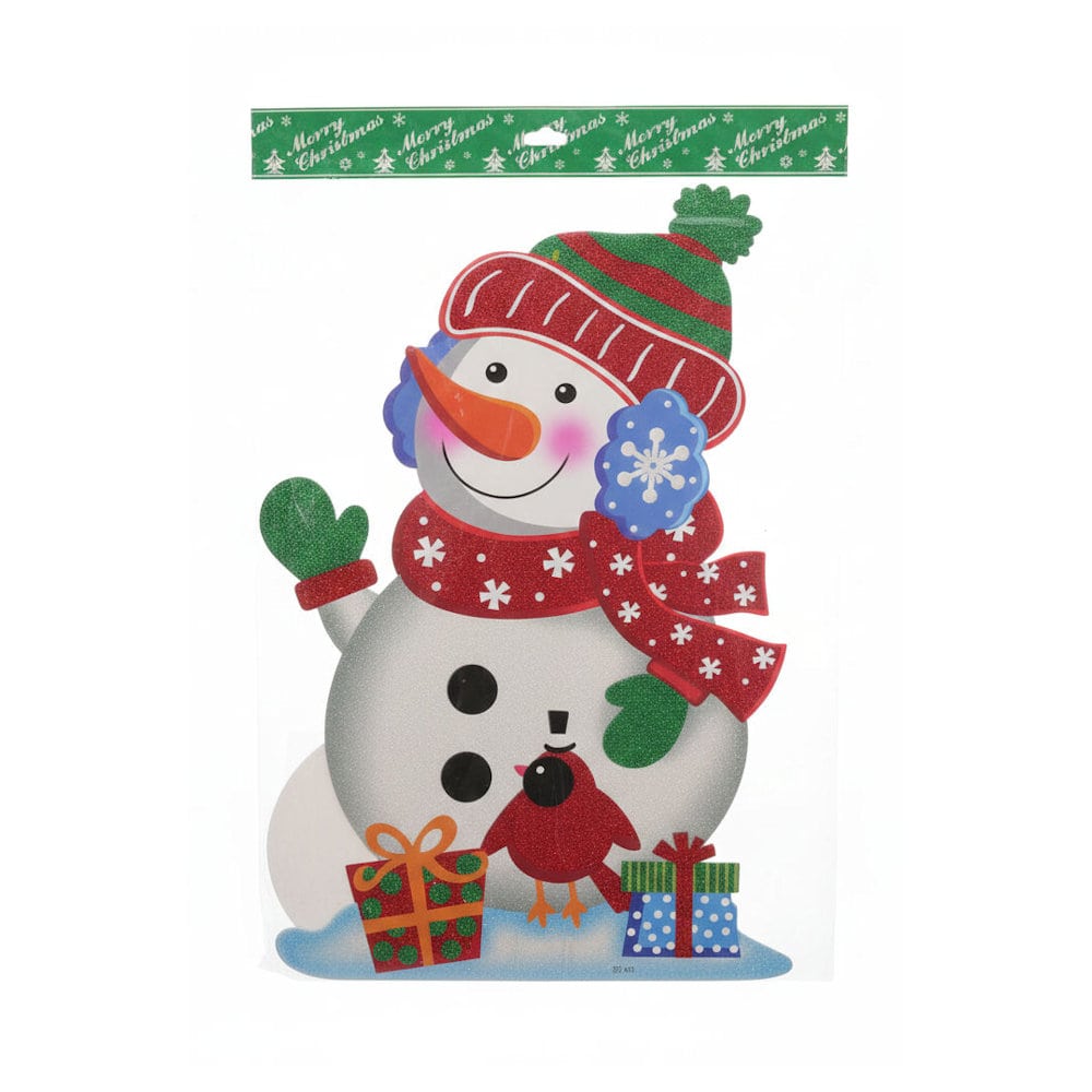 東京ローソク　スタンドポップ　スノーマン　３８×５７ｃｍ