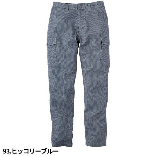【アウトレット】　イーブンリバー　ストレッチエアーライトカーゴパンツ　ヒッコリー　７６ｃｍ　ＳＲ－６００２