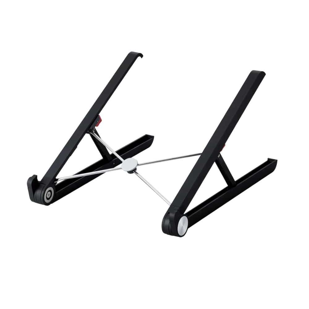 エレコム　ノートパソコンスタンド　折りたたみコンパクト　ブラック