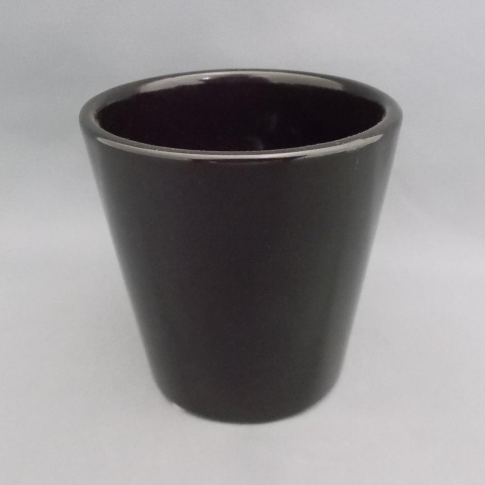 インテリア観葉ポット　ブラック　２．５号