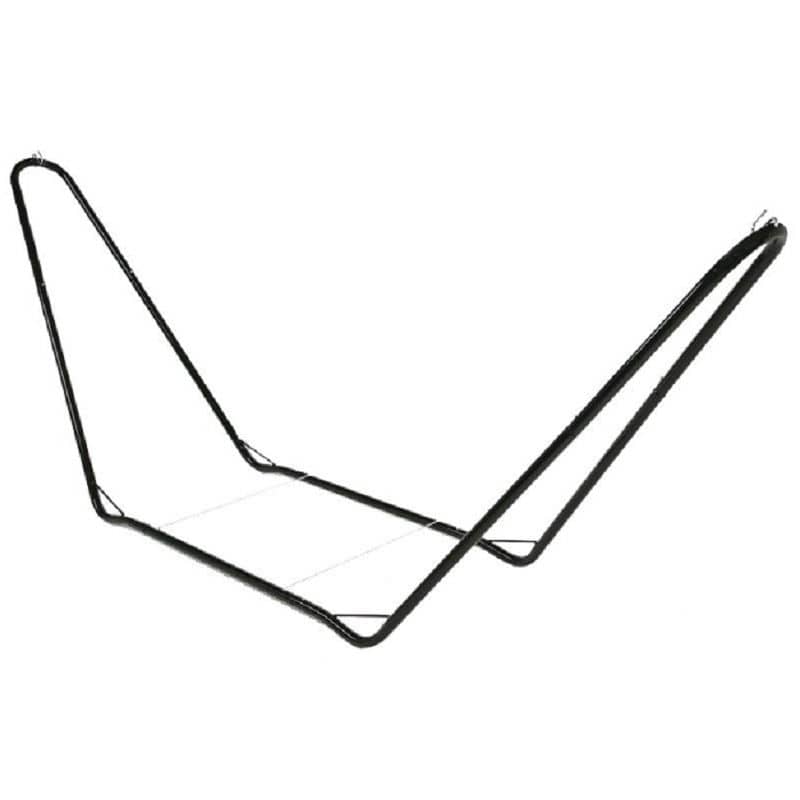 キャプテンスタッグ　スチールポールハンモック用スタンド　ブラック　ＵＤ２０１５