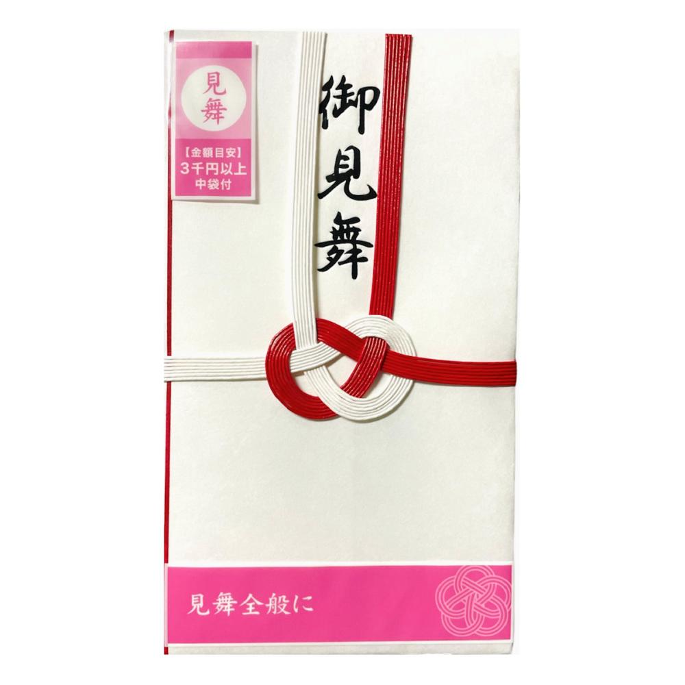 見舞用　東京折　赤白７本　御見舞　１枚　ＣＯＭ－１０３