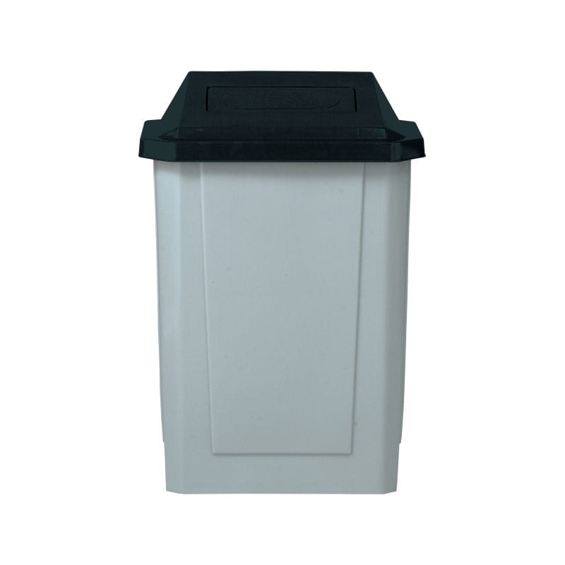 本体グレー　蓋ブラック