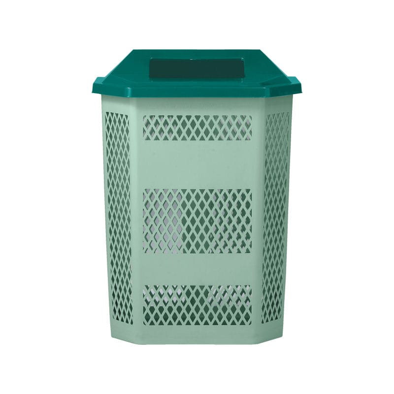 三甲（サンコー）　分別用ダストボックス　サンクリーンボックス１型　Ａ－２蓋付（中蓋無し）　グリーン