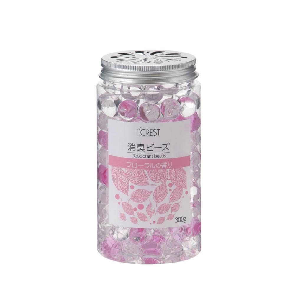 Ｌ’ＣＲＥＳＴ（ルクレスト）　消臭ビーズ　フローラル　本体　３００ｇ