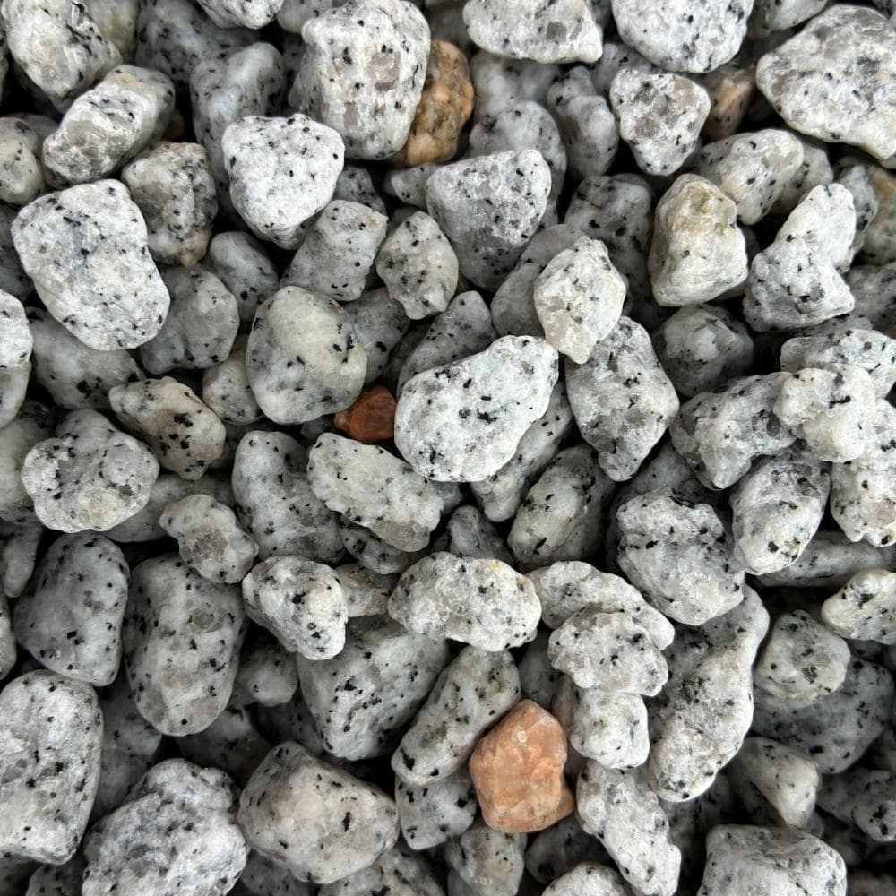 你的品牌名　庭園豆砂利　白　３分　１０ｋｇ