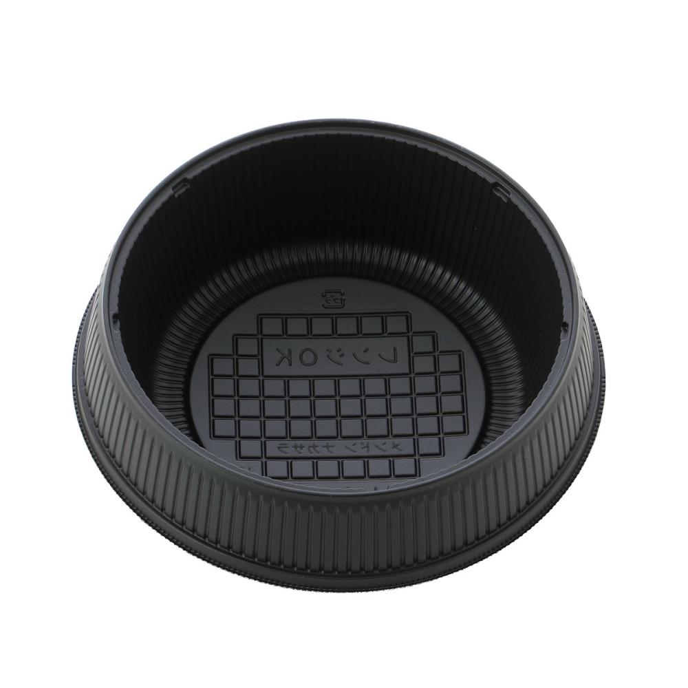 リスパック　テイクアウト用　麺丼用　中皿　黒　５０枚入り