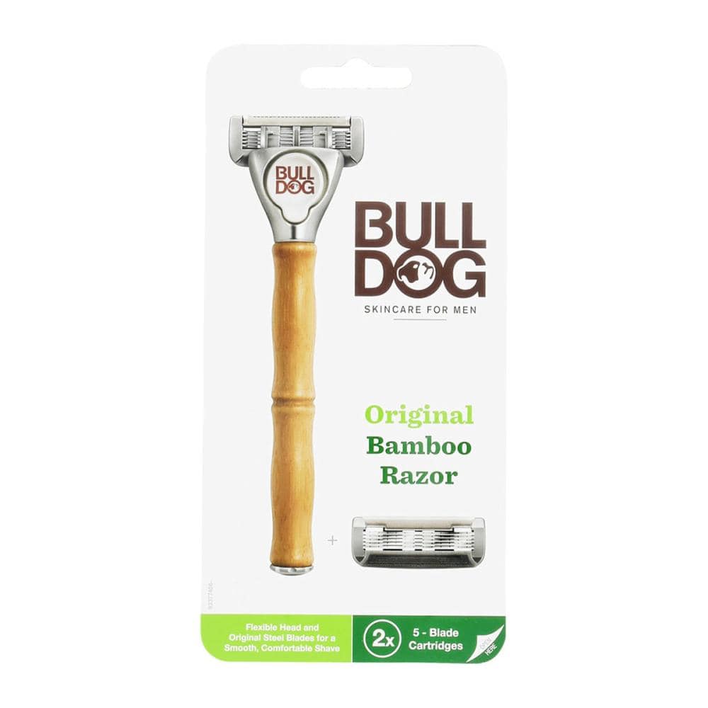 シック　ブルドッグオリジナルバンブーホルダー　替刃２個付