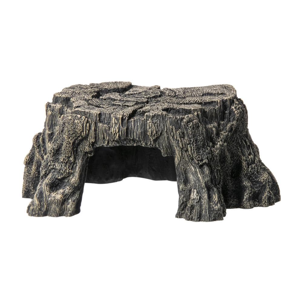 スドー　水槽レイアウト　トンネル流木切株　Ｍサイズ