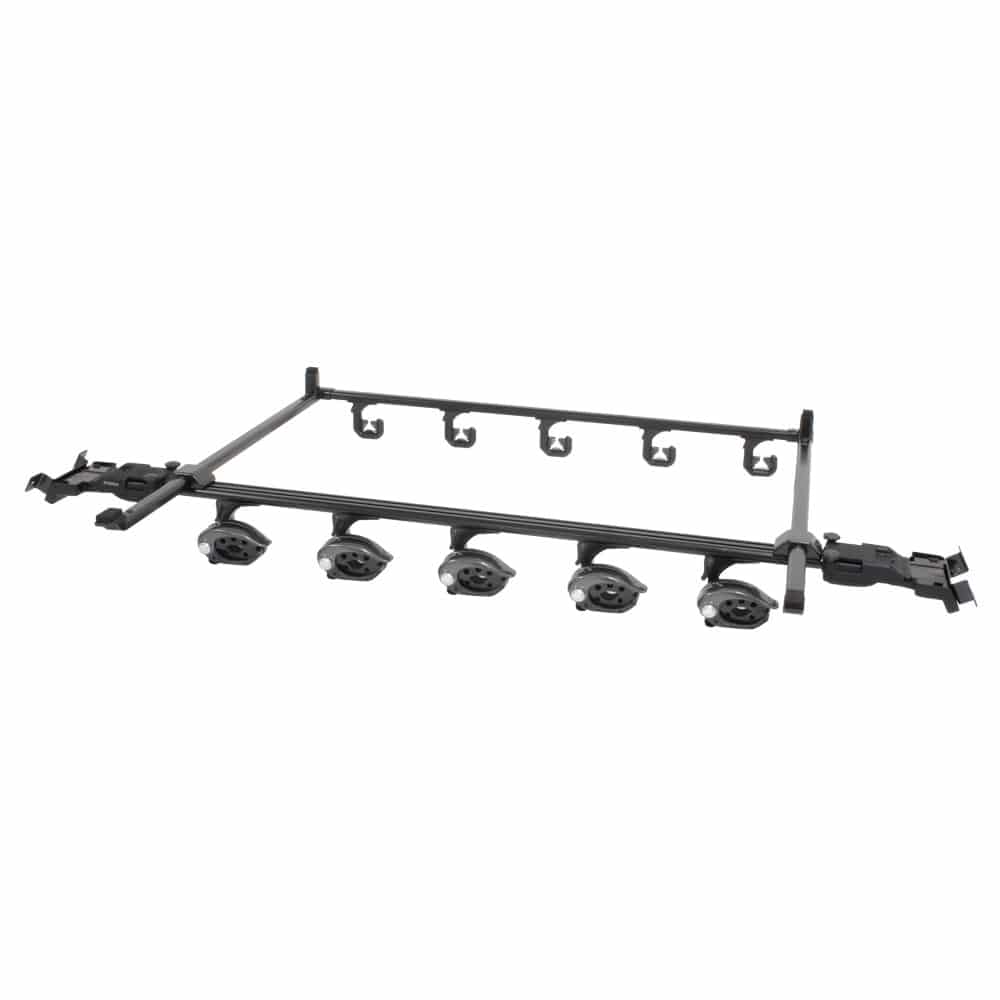 槌屋ヤック　ＶＩＳＯＡ　スマートロッドホルダー　２００系ハイエース　Ｓ－ＧＬ標準専用　５本用　Ｕ－ＨＡ１Ｆ