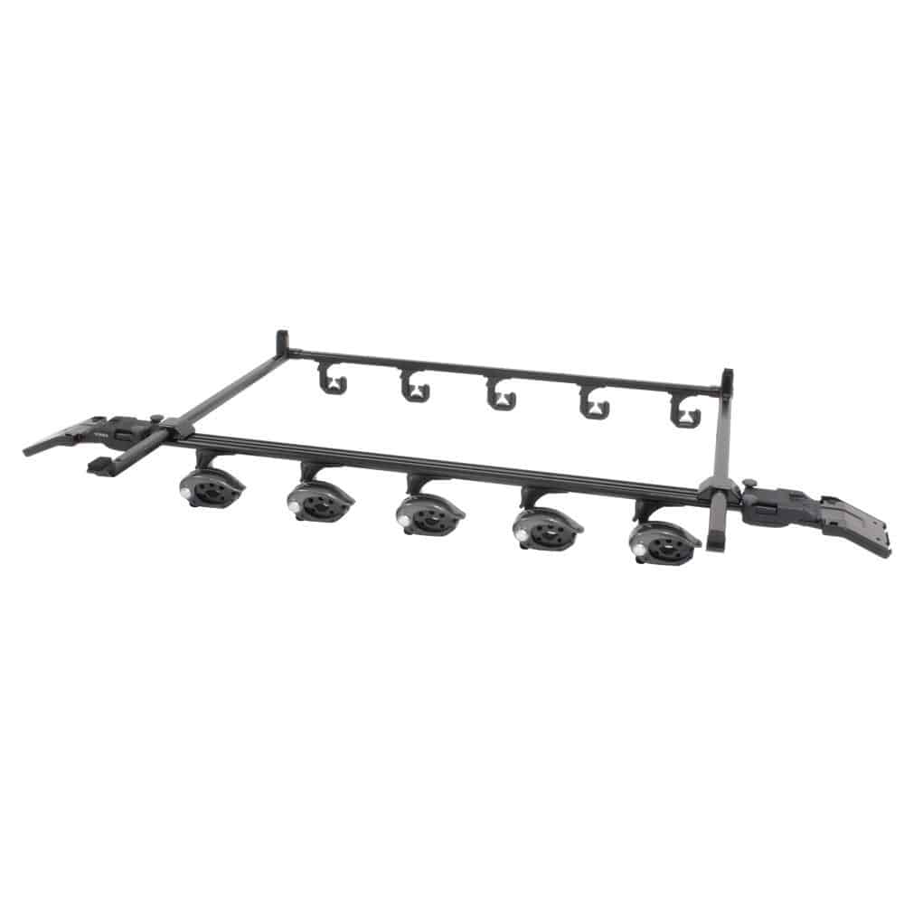 槌屋ヤック　ＶＩＳＯＡ　スマートロッドホルダー　５本用　Ｅ２６系ＮＶ３５０　Ｐ－ＧＸ標準専用　Ｕ－ＣＡ１Ｆ