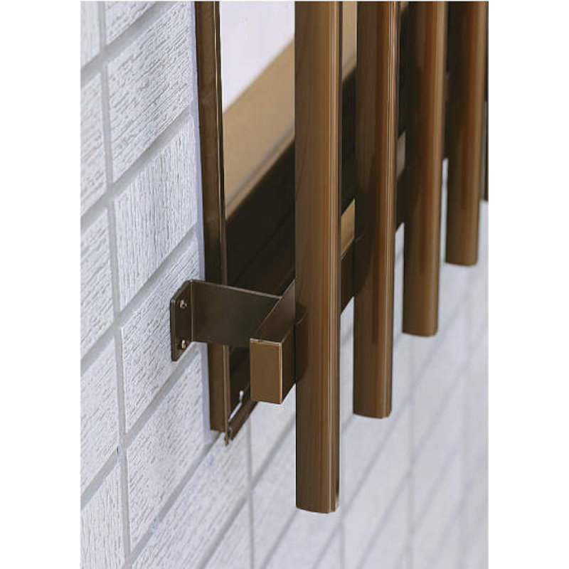 たて面格子　ＬＡ　ブラケット固定式　出幅８０　ＬＡＧ１　４個入り