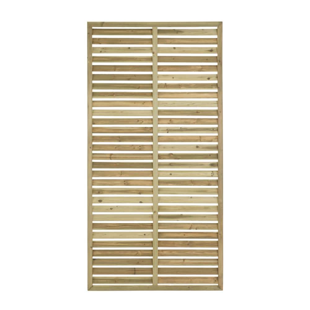 你的品牌名　防虫防腐加工ルーバーラティス　９０×１８０ｃｍ