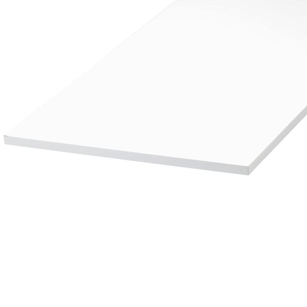你的品牌名　メラミン化粧板　ホワイト　１５×４５０×１８００ｍｍ