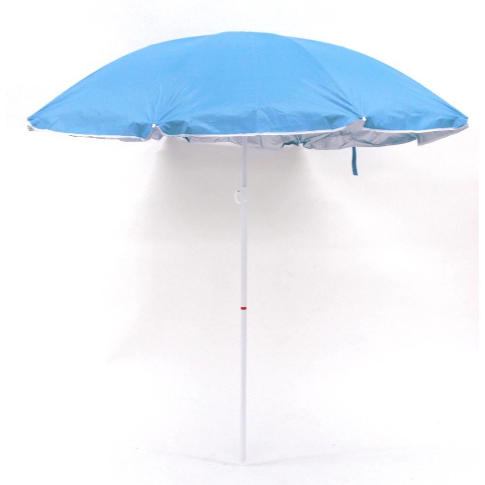 ナチュラルシーズン　レジャーパラソル　直径１６０×高さ１９０ｃｍ　ライトブルー