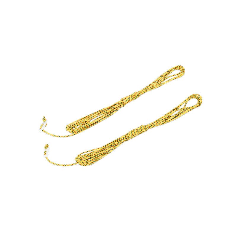 キャプテンスタッグ　自在付カラーロープ　３．５ｍｍ×４５０ｃｍ　イエロー