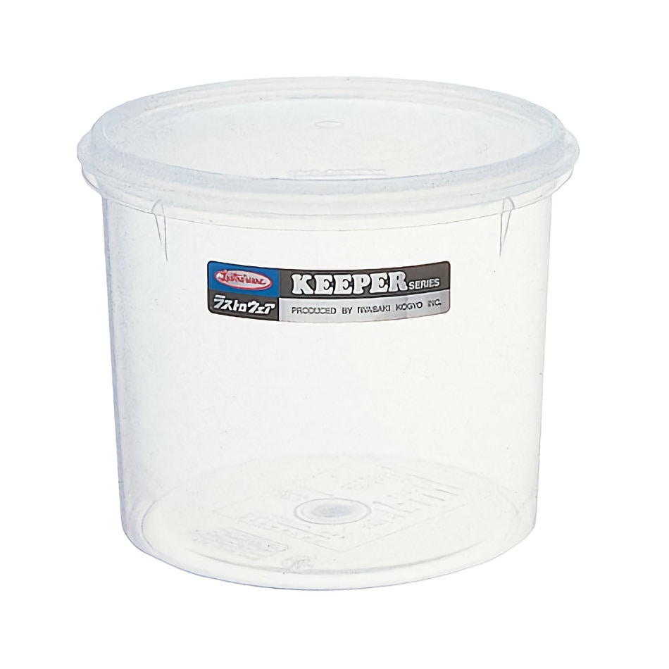 岩崎工業　ラストロウェア　丸キーパー　１．６Ｌ　直径１５．１×高さ１２．７ｃｍ　Ｍ　Ｂ－３１４　Ｎ