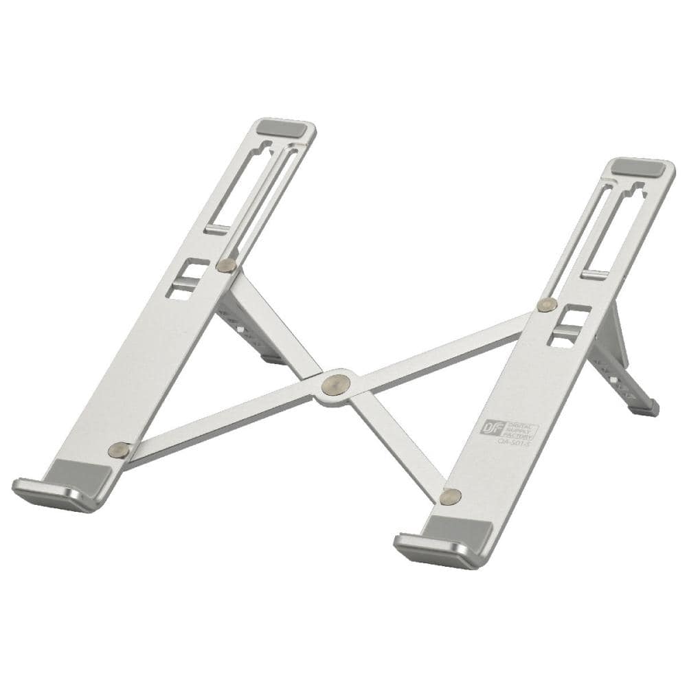 オーム電機　アルミニウム合金製　ノートパソコンスタンド　シルバー　ＯＡ－Ｓ０１－Ｓ