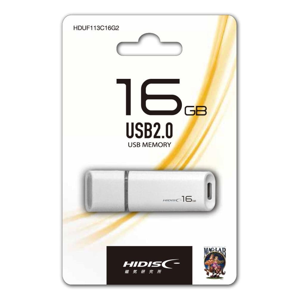 ＨＩＤＩＳＣ　キャップ式ＵＳＢメモリ　１６ＧＢ　ＵＳＢ２．０