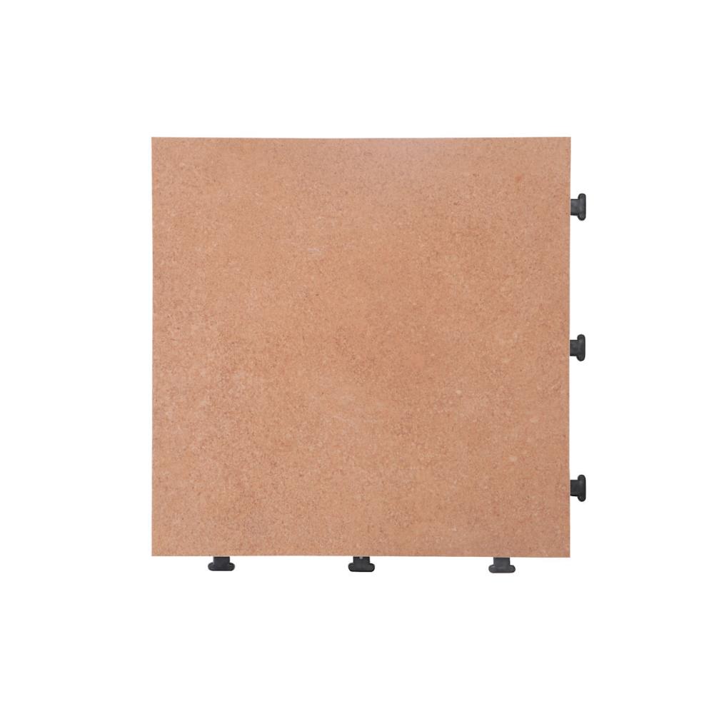 你的品牌名　ジョイントタイル　セラミック　１枚貼り　ブラウン