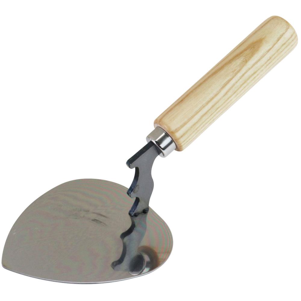 緑長　藤原産業　ステンレスショートレンガ鏝　＃５