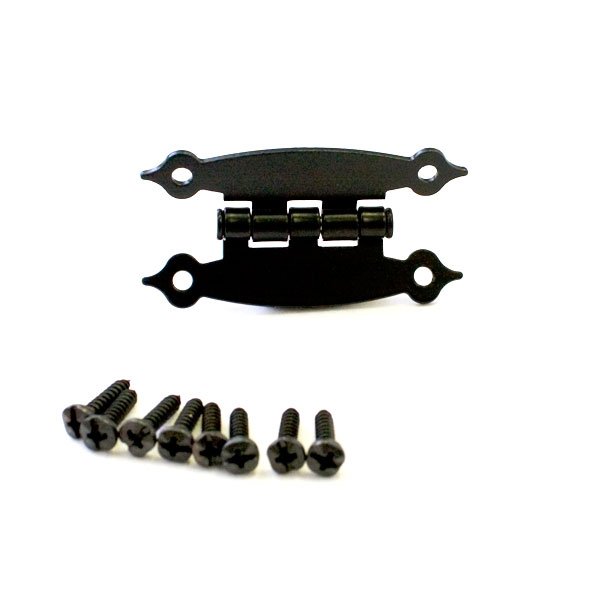 和気産業　アンティック丁番ミニ　Ｂ型　黒　ＴＷ－２８１