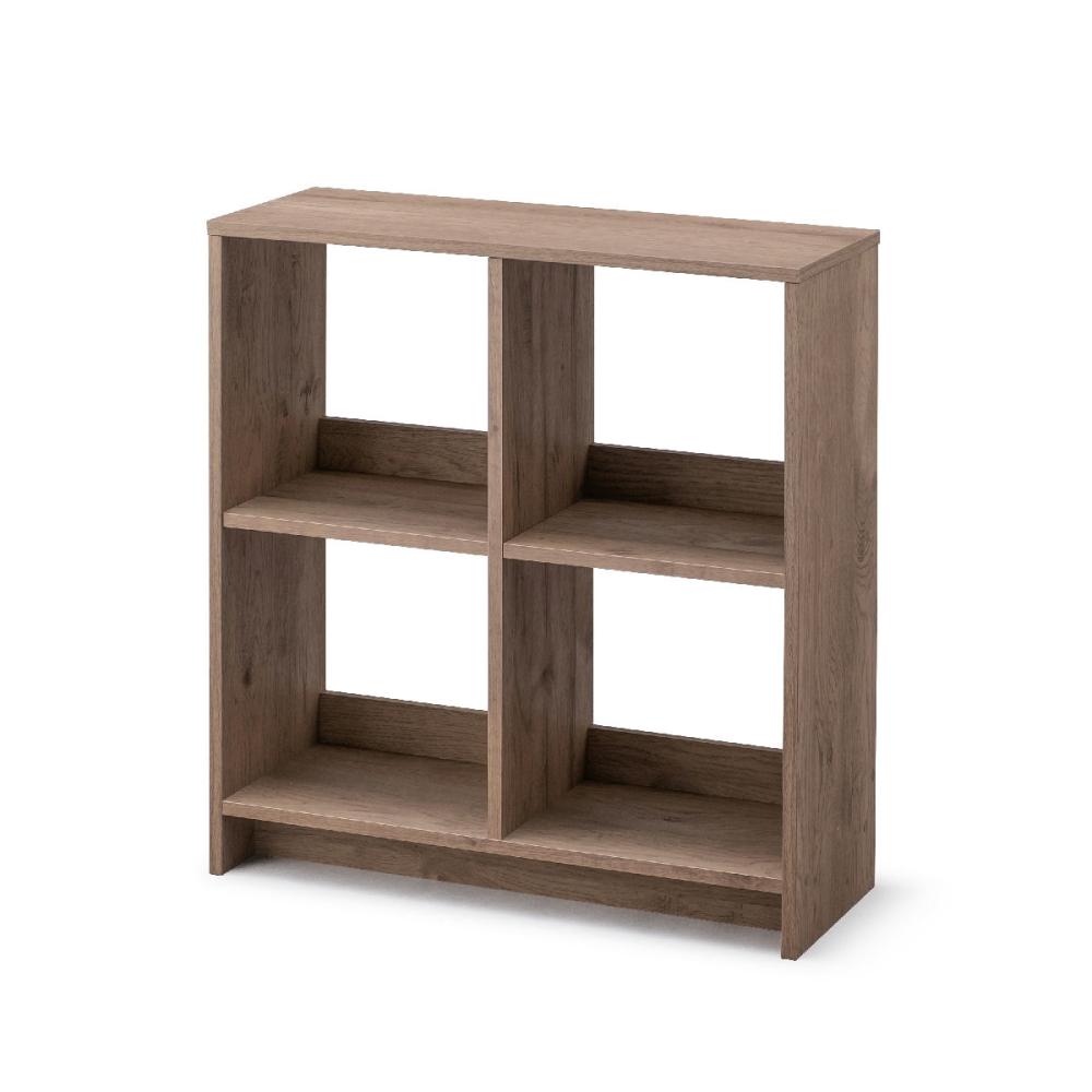 アイリスオーヤマ　ウッドオープンシェルフ　アッシュブラウン　ＷＯＳ－４