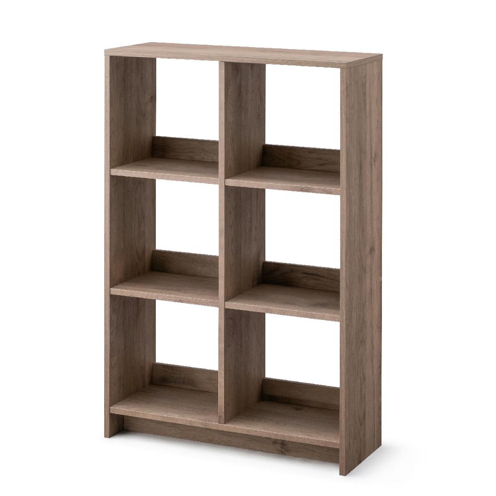 アイリスオーヤマ　ウッドオープンシェルフ　アッシュブラウン　ＷＯＳ－６