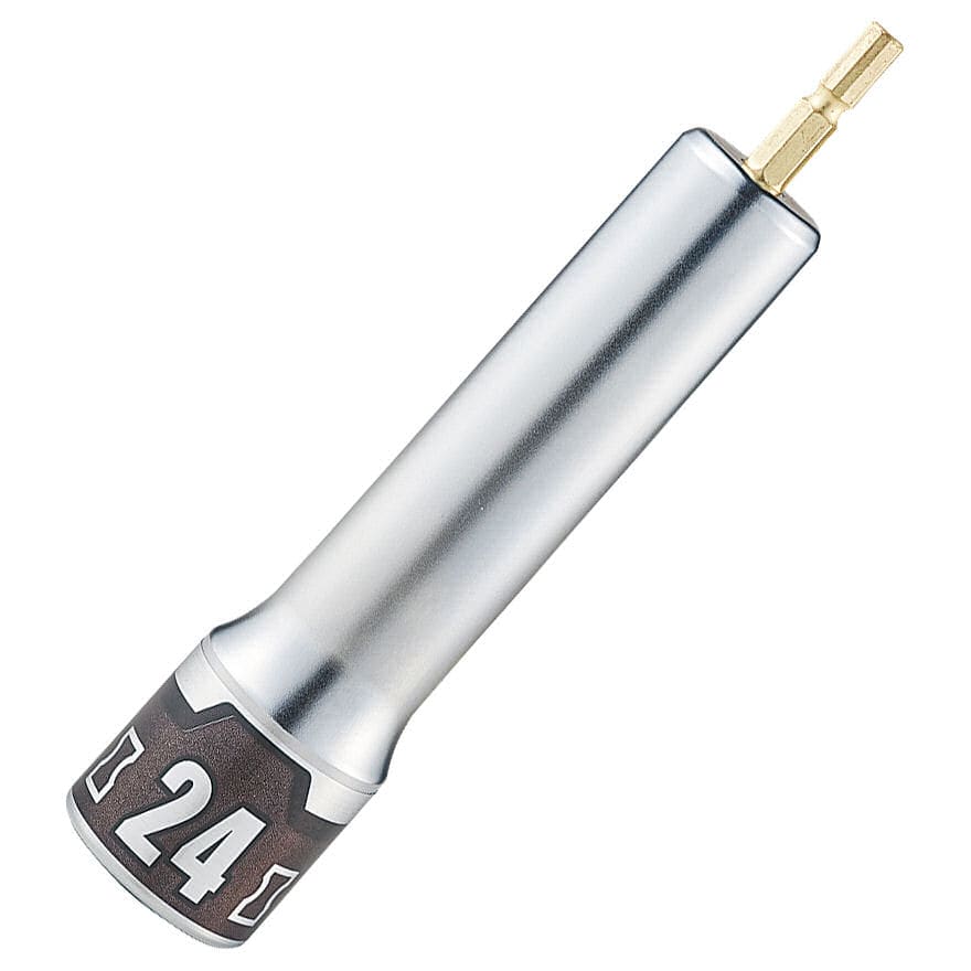 ＫＴＣ　京都機械工具　ロングソケットビット　２４ｍｍ　六角　ＢＺＰ６３Ｌ－２４