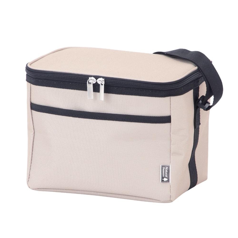 ナチュラルシーズン　ソフトクーラーバッグ　ベージュ　５Ｌ