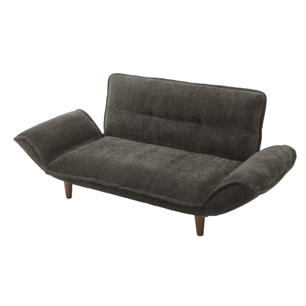 コーデュロイ　グレー