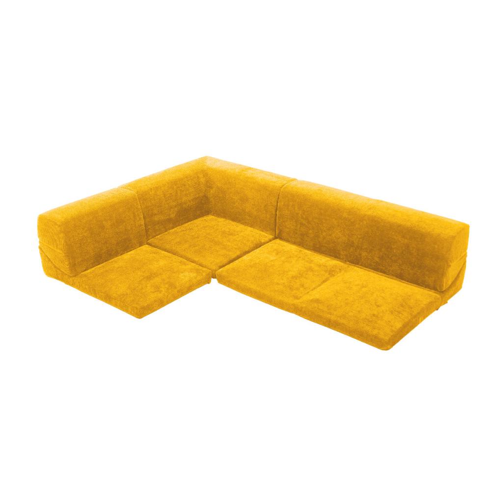 コーデュロイマスタード