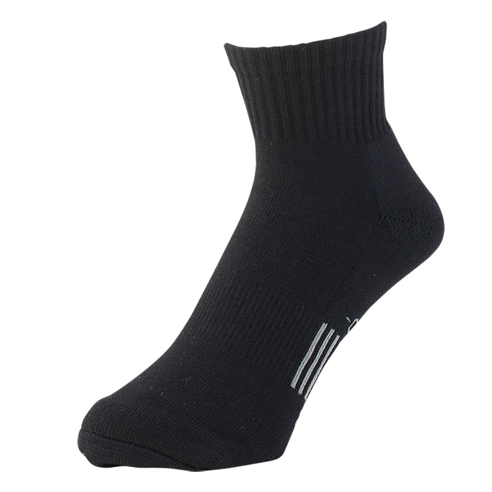 ニオイクリア　ストロングロークルーソックス　２足組　ブラック　Ｓ　Ｇ８４３６