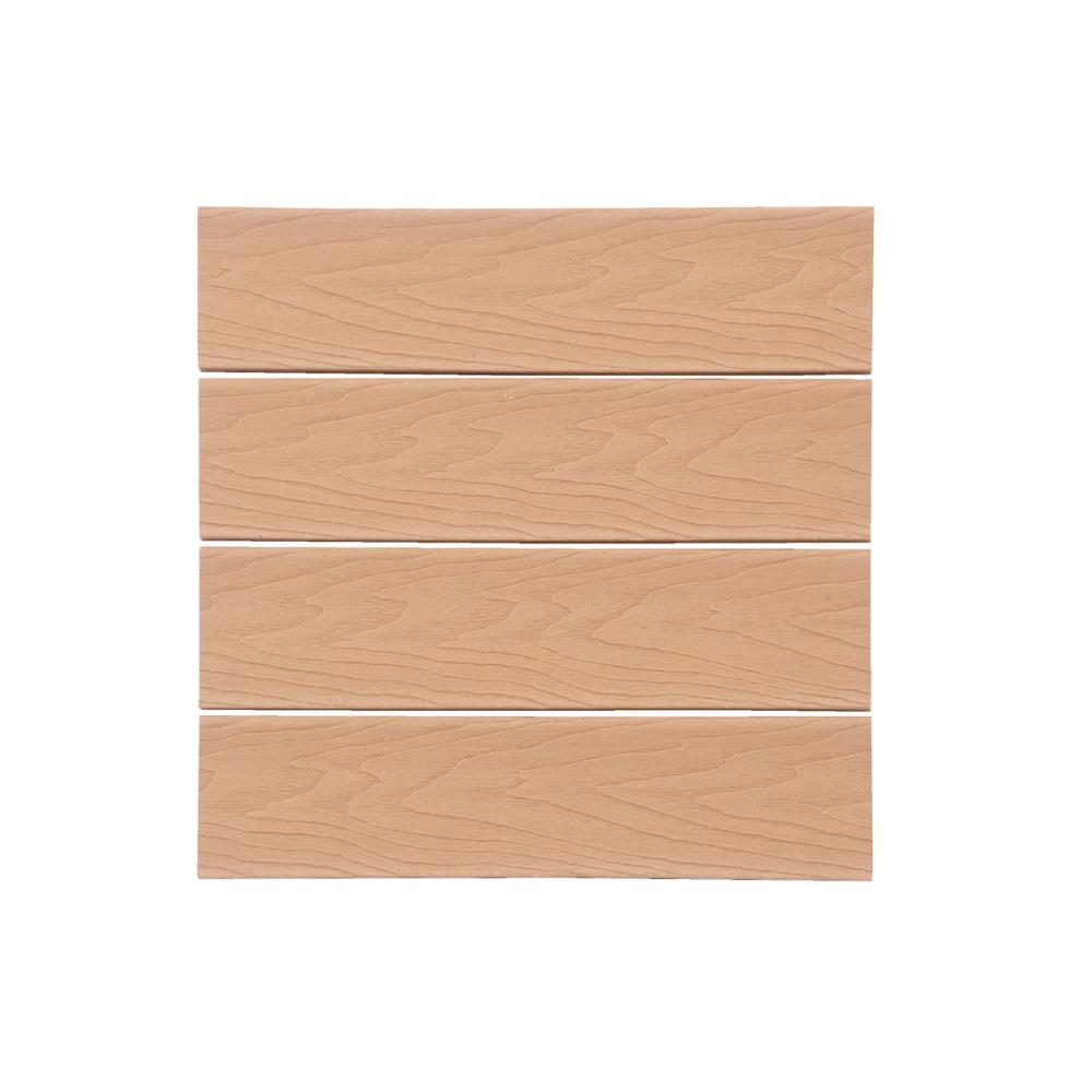 緑館　ジョイントデッキ　人工木　モカ　３０×３０ｃｍ