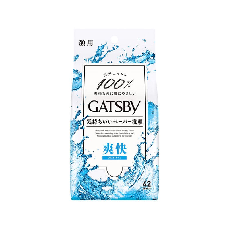 マンダム　ギャツビー　フェイシャルペーパー　徳用タイプ　４２枚入り
