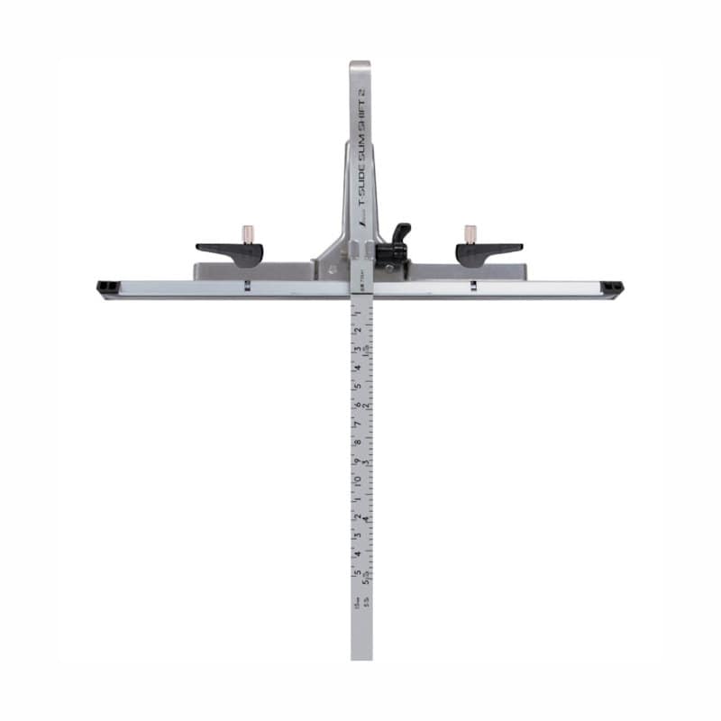 シンワ測定　丸ノコガイド定規　Ｔスライド　スリムシフト２　１５ｃｍ　併用目盛　７３５４１