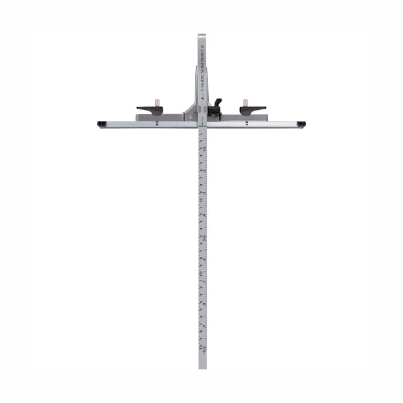 シンワ測定　丸ノコガイド定規　Ｔスライド　スリムシフト２　３０ｃｍ　併用目盛　７３５４２