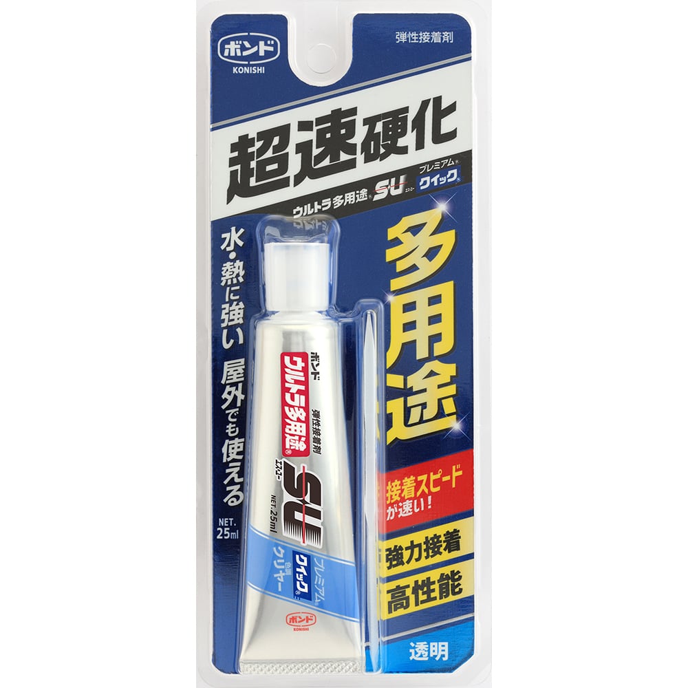 コニシ　ウルトラ多用途ＳＵプレミアムクイック　２５ｍＬ　クリヤー　Ｐ－２５ｍＬ
