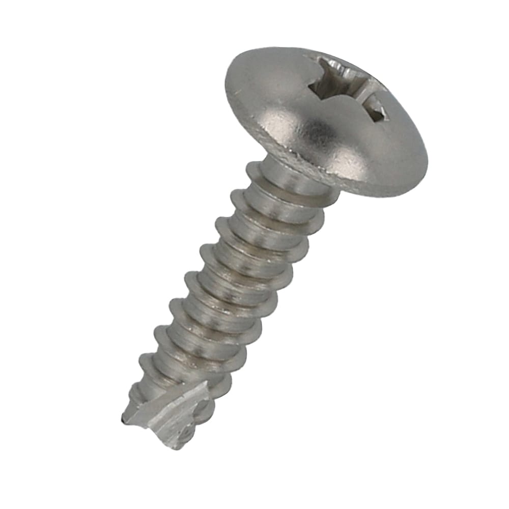 八幡ねじ　ステントラスタッピング　２種溝付き（中）　４Ｘ１０ｍｍ　２５本入り