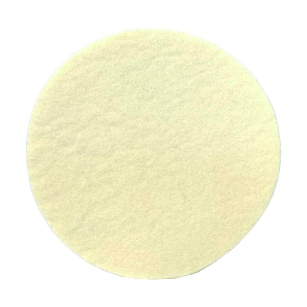 柳瀬　ポリッシャー用マジック式フェルト１２５径