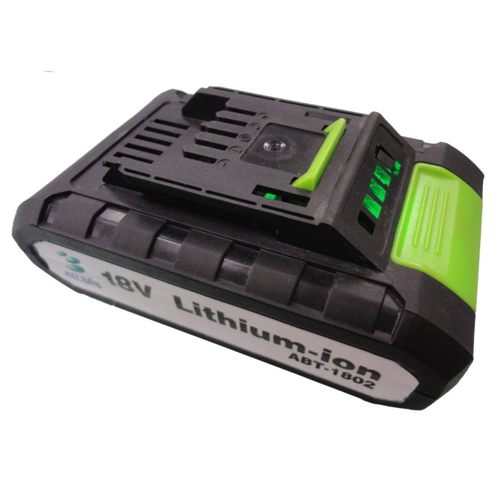 アルミス　充電式家庭用電動耕運機　交換用１８Ｖバッテリー　ＡＢＴ－１８０２