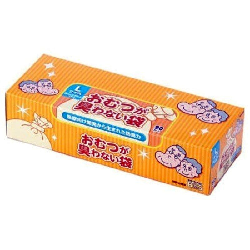 クリロン化成　ＢＯＳ　おむつが臭わない袋　大人用　Ｌ　９０枚入り